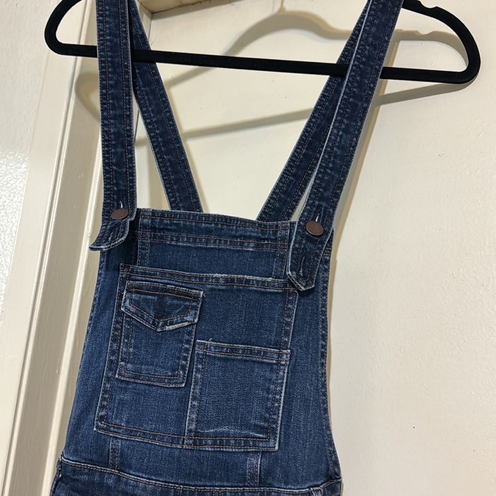Free People skinny overalls - Picture 3 of 7